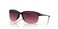 OAKLEY Unstoppable OO9191-10 Sunglasses Polished Black w/Rose Gradient Polarized