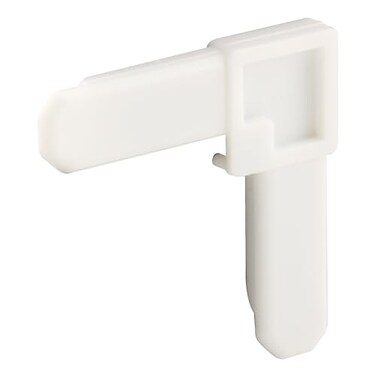 Prime-Line MP7726 Screen Frame Corner, 7/16 In. x 3/4 In., White Plastic ,100 Pack