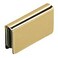 CRL GDH7BR Brass Rectangular Strike Plate