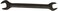 Proto Stanley J3026B Open End Wrench 1/2 X 9/16, Black