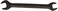 Proto Stanley J3026B Open End Wrench 1/2 X 9/16, Black