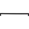 Top Knobs Square Bar 17 5/8" Center to Center Bar Pull Flat Black