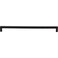 Top Knobs Square Bar 17 5/8" Center to Center Bar Pull Flat Black