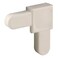 Prime-Line PL 14336 1/4 x 5/8 In. White Plastic Mobile Home Screen Frame Corner ,20 Pack