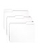 Smead Standard File Folders, 100 Count, White, 1/3-Cut Tabs, Letter Size ,12843