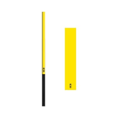 Bohning 7" Solid Arrow Wraps, Large, Neon Yellow