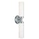 Livex Lighting 10104-91 Aero 2-Light Bath Light, Brushed Nickel