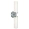 Livex Lighting 10104-91 Aero 2-Light Bath Light, Brushed Nickel