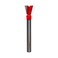 Freud 22-124: 1/2" ,dia.Dovetail Bit with 1/4" shank, 2-5/8" overall length