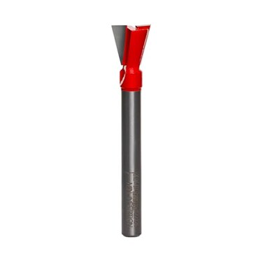 Freud 22-124: 1/2" ,dia.Dovetail Bit with 1/4" shank, 2-5/8" overall length