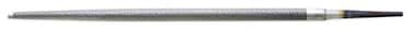Nicholson Round Hand File Without Handle, Single Cut, American Pattern, Bastard Cut, 10" Length
