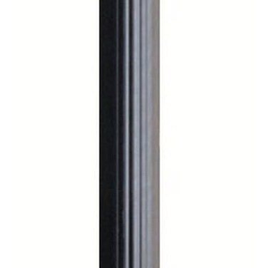 Kichler 9595BK Accessory Outdoor Fluted Post, Black, 84-Inch