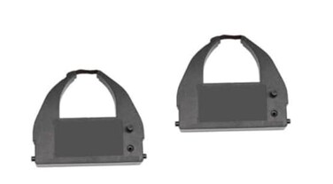 Compumatic Replacement Ribbon for Amano Microder MJR Time Clocks ,2 Pack