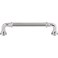 Top Knobs Reeded 5" Center to Center Bar Pull Polished Chrome