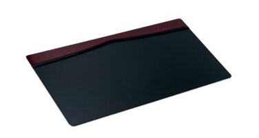 Dacasso Burdy Leather 34" X 20" Top-Rail Desk Pad