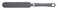 KitchenCraft Professional Nylon Spatula/Palette Knife, 33 cm ,13