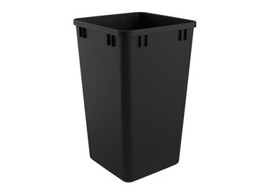 Rev-A-Shelf 27 qt. Black Polymer Replacement Waste Container Pullouts