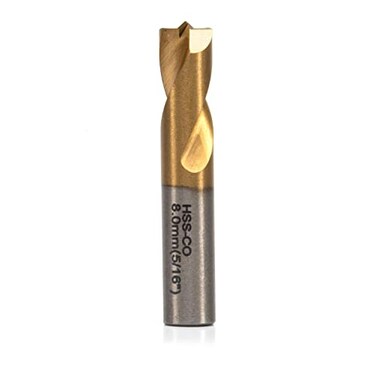 Neiko 10052A Spot Weld Drill Bits, High Speed Cobalt Steel with Titanium Coating8mm ,5/16-Inch