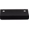 Top Knobs Tab 2 1/4" Center to Center Finger Pull Flat Black