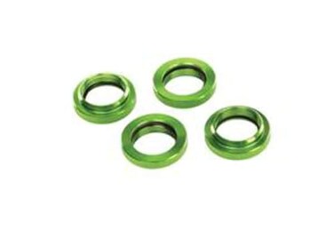 Traxxas Anodized-Aluminum GTX Shock Spring Retainer, Green