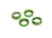 Traxxas Anodized-Aluminum GTX Shock Spring Retainer, Green