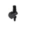 Raindrip R198CT, Adjustable Flow Micro Sprinkler, Bow-Tie Pattern, Fan Spray, with 10-32 Threaded Inlet, Drip Irrigation Emitters for Drip Irrigation Gardening Systems, 5-Pack, Black