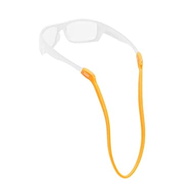 Chums Switchback Eyewear Retainer - Lightweight Silicone Sunglasses Strap ,Orange,12308609
