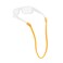 Chums Switchback Eyewear Retainer - Lightweight Silicone Sunglasses Strap ,Orange,12308609