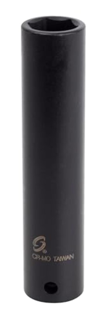 SUNEX TOOLS 218xd 1/2-Inch Drive 9/16-Inch Extra Deep Impact Socket