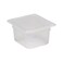 Cambro Translucent Food Pan Sixth Size - 4" deep