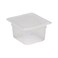 Cambro Translucent Food Pan Sixth Size - 4" deep