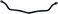 Dorman 927-100 Front Suspension Stabilizer Bar Compatible with Select Models ,OE FIX