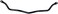 Dorman 927-100 Front Suspension Stabilizer Bar Compatible with Select Models ,OE FIX