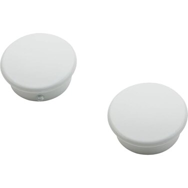 Stanley Hardware S822-090 End Cap, White
