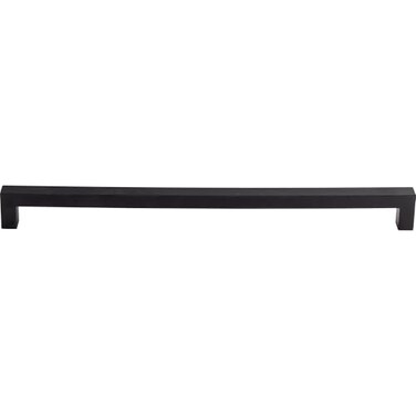 Top Knobs M1840 Nouveau III Collection 12" Square Bar Pull, Flat Black
