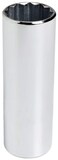 Proto Stanley J5324M 1/2" Drive Deep Socket, 24mm, 12 Point