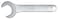 Wright Tool 1472 Satin Finish 30 Degree Angle Service Wrench, 2-1/4",Silver
