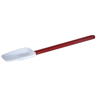 Winco 16" White Silicone Scraper, Heat Resistant