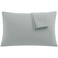 uxcell Microfiber Pillowcases Set of 2, Zipper King 20x36 Grey
