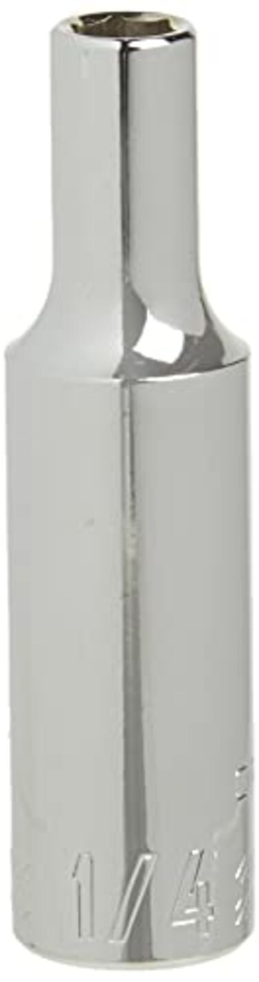 CRAFTSMAN Deep Socket, SAE, 3/8-Inch Drive, 1/4-Inch, 6-Point ,CMMT23144