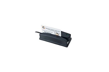 ID TECH WCR3227-600S Black, Omni Barcode Reader, RS232, Sealed, VIS RED