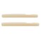 Musiclily Basic Compensated Bone Acoustic Guitar Saddle DJ-12 72x3x9mm 2Pcs