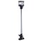 Perko 1184DP0CHR Vertical-Mount Fold-Down Combination Masthead/White All-Round Light - 14" Height