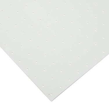 Rolyan Splinting Material Sheet, Polyform, White, 1/8" x 18" x 24", 1% Perforated, Single Sheet
