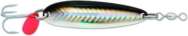 Luhr Jensen 1/4 Krocodile Treble Hook, Black Silver Reflex ,Model: 1003-014-1341