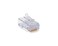 Platinum Tools 100010B EZ-RJ45 Cat6 Connector for Ethernet Cable Termination, 100 per Box