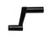 RV Designer H703-1-3/8" Plastic Window Crank Handle, Black
