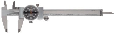 Fowler 52-008-707-0, Premium Dial Caliper with 0-6" Measuring Range ,Black