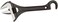 Bahco 33 H US Adjustable Wrench with Valve Persuader