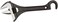 Bahco 33 H US Adjustable Wrench with Valve Persuader